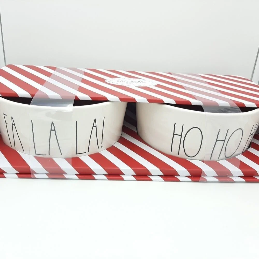 Rae dunn Falala! & Hohoho! 8